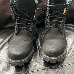 Timberland Black Men's Lace-Up Boots